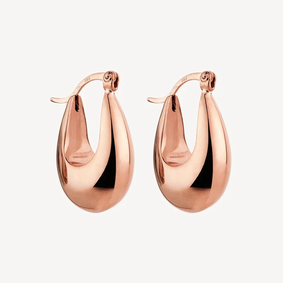 Najo Cloudland Rose Gold Plated Earrings #25117