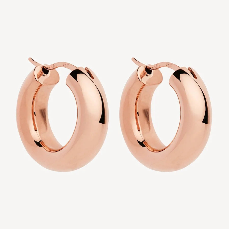 Najo Cocoon Rose Gold Plated Earrings #25119